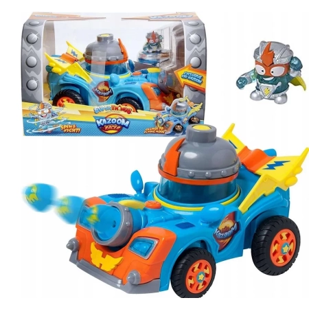 Super Zings Things Kazoom Racer Pojazd + Kid Kazoom